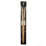 Спицы прямые "Bamboo" 6мм/25см, бамбук, натуральный, 2шт в упаковке, Tulip, KNS100600