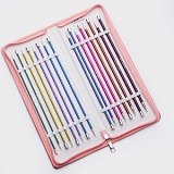 Набор спиц прямых длиной 30см "Zing", 8 размеров, KnitPro, 47427