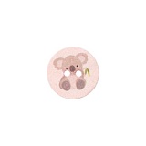 Пуговица "Коала" с 2 отверстиями, размер 18мм, Union Knopf by Prym, U0453599018004601-20