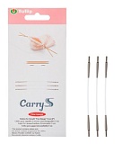 Тросик поворотный для чулочных спиц CarryS "Fine Gauge", длина 5см, пластик, Tulip, CSMM-02