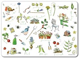 Подставка для посуды "Gardening Madeleine Floyd" 40*29см, Andrews Living Rooms, TML MFL006