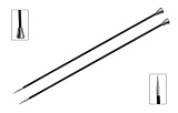 Спицы прямые "Karbonz" 3,75мм/35см, KnitPro, 41287